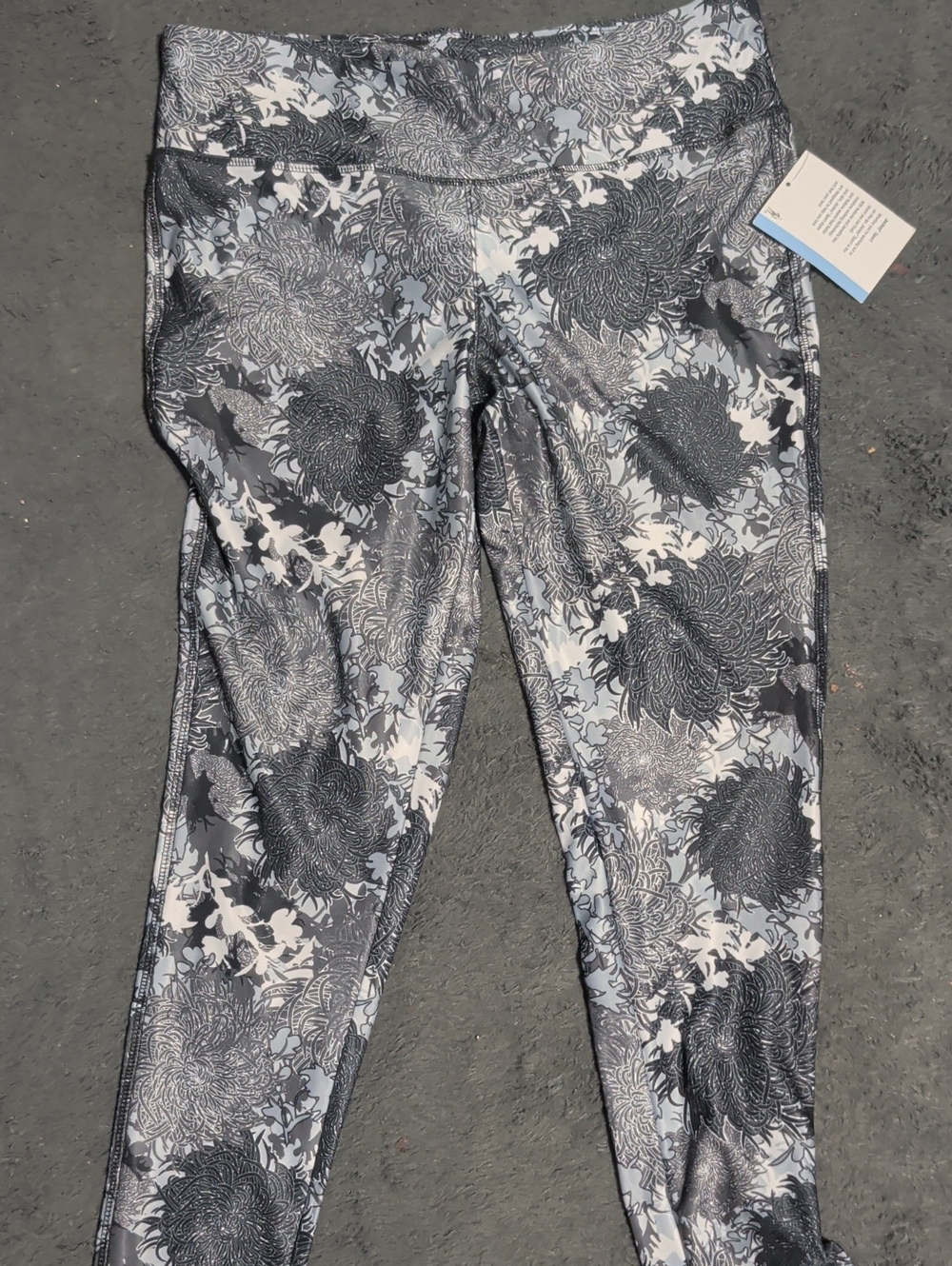 Jockey Gray Floral Print Jeggings